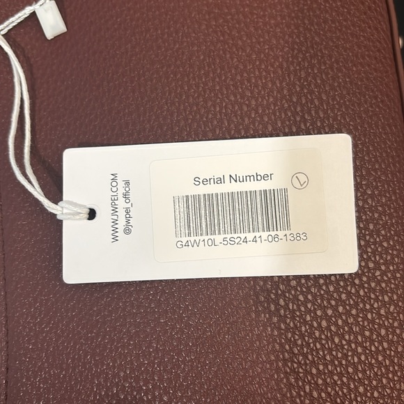 JW PEI Lily Shoulder Bag - Deep Claret - Picture 5 of 5